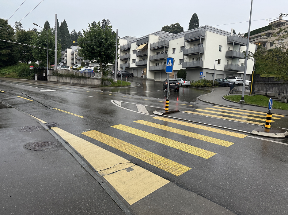 Kollisonsstelle Sonnrainweg